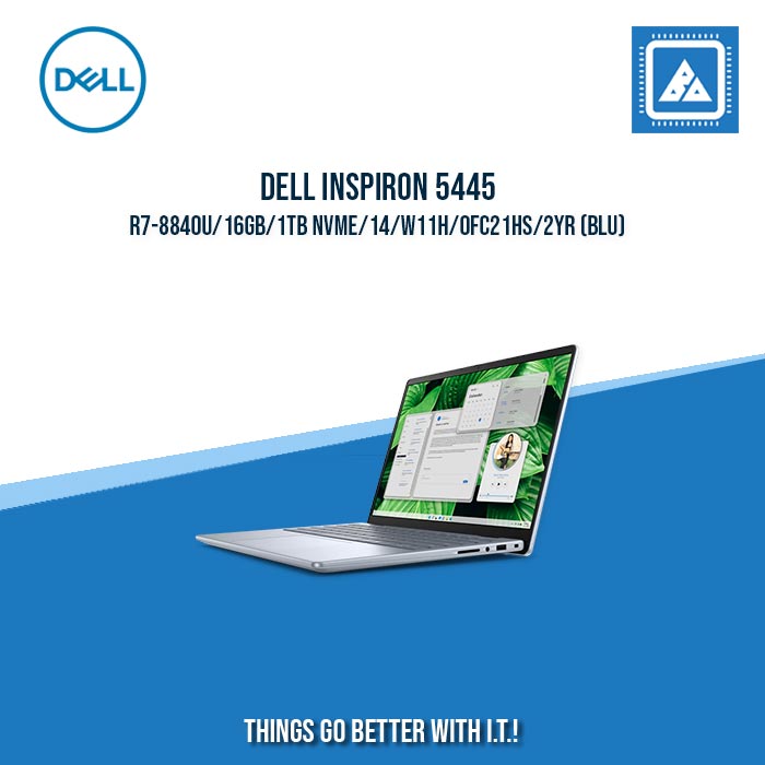DELL INSPIRON 5445 R7-8840U/16GB/1TB NVME || BEST FOR FREELANCERS DELL INSPIRON 5445 R7-8840U/16GB/1TB NVME || BEST FOR FREELANCERS